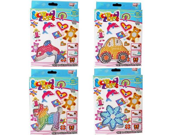 Koraliki Do Prasowania Zestaw 165 Elementów 4 Wzory BT-0053B